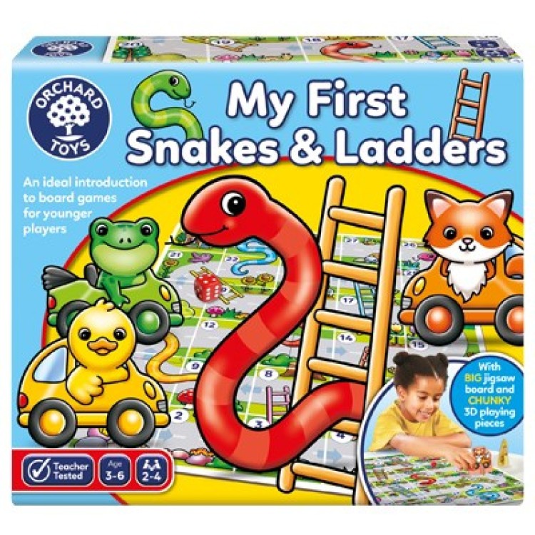 Orchard Toys My First Snakes & Ladders