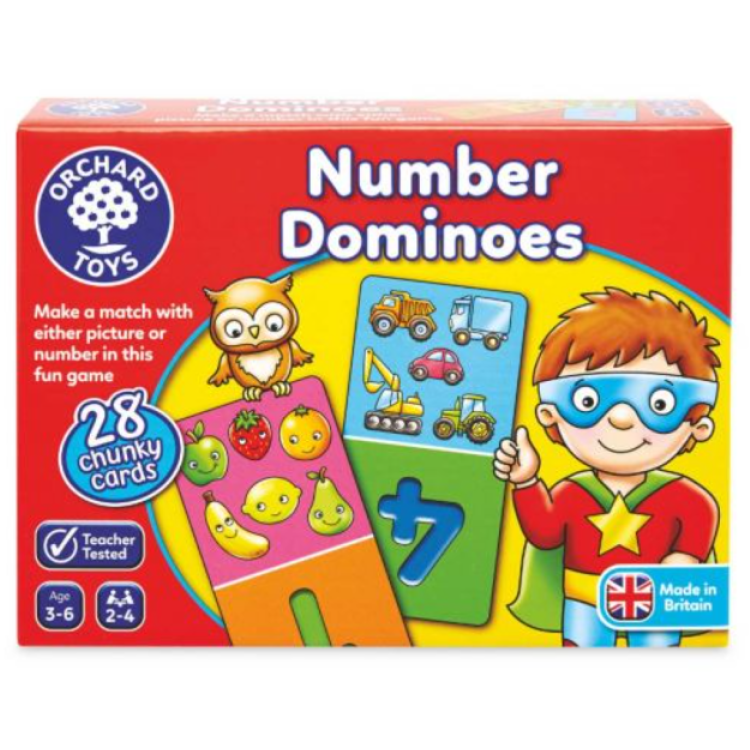 Orchard Toys Number Dominoes game