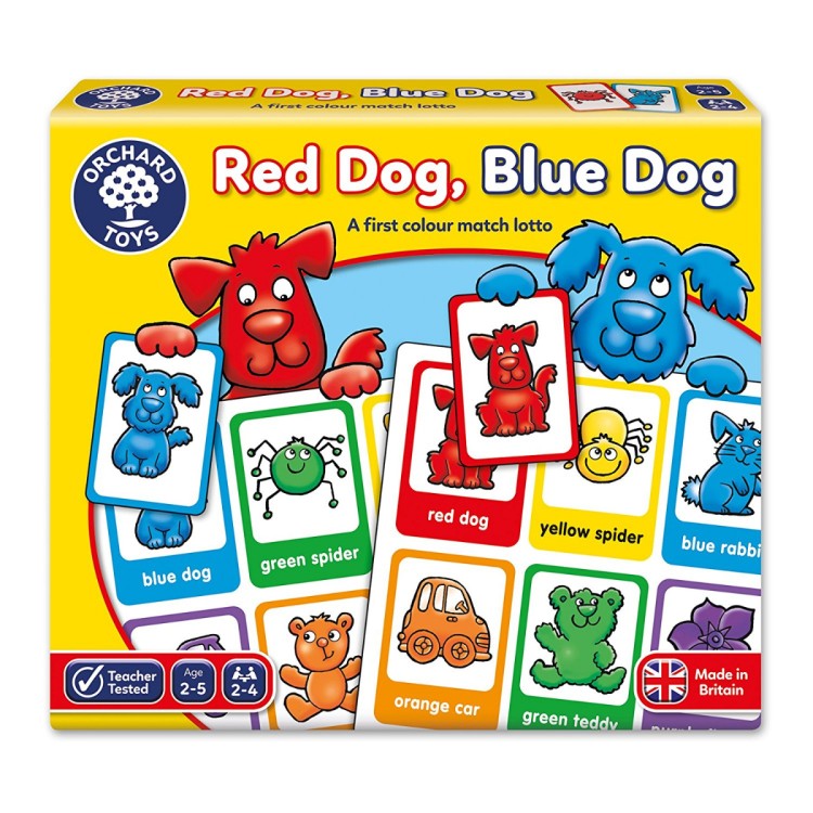 Orchard Toys Red Dog Blue Dog Game