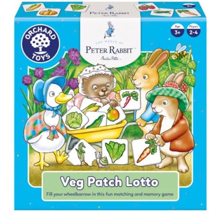 Orchard Toys The World Of Peter Rabbit - Veg Patch Lotto Game