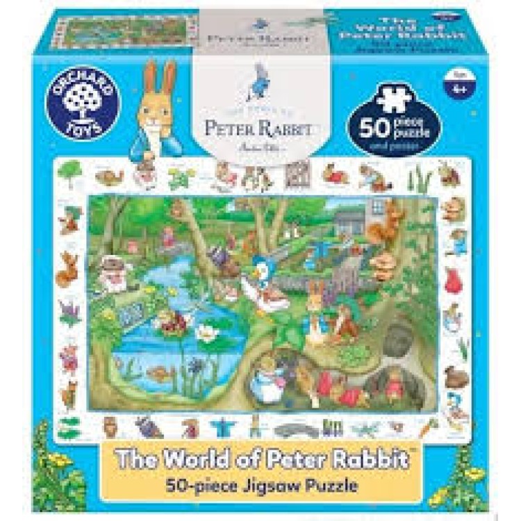 Orchard Toys The World Of Peter Rabbit 50 Piece Jigsaw Puzzle