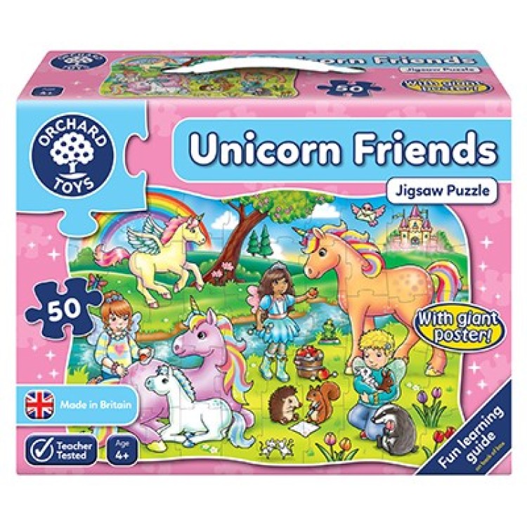 Orchard Toys Unicorn Friends Giant Puzzle 50 piece puzzle
