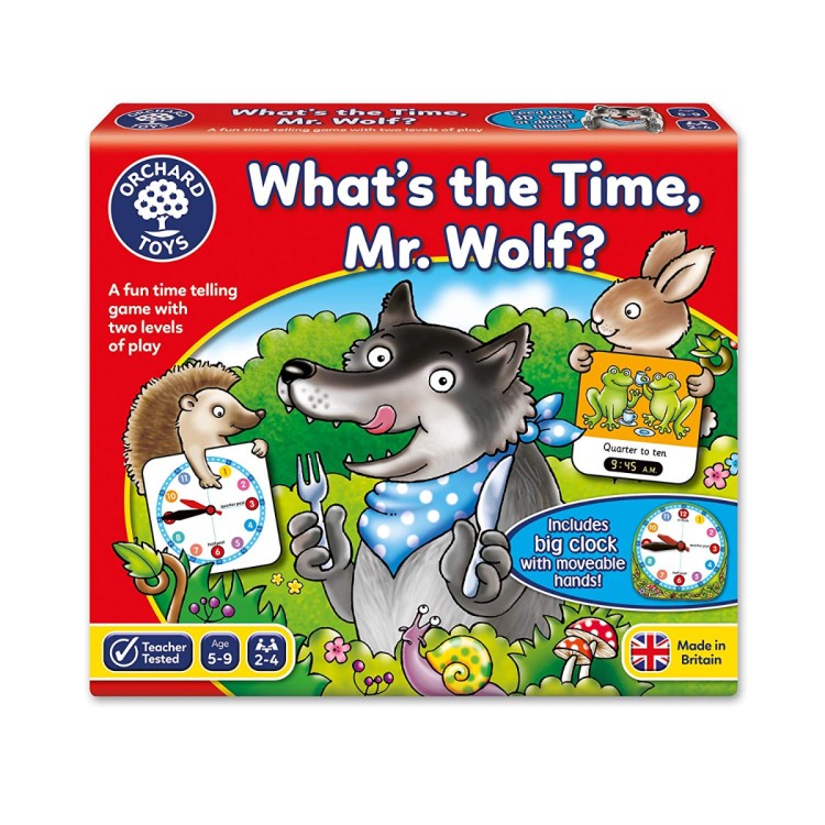 Orchard Toys What's the Time Mr. Wolf Game