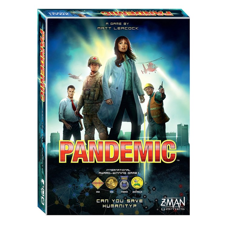 Z-Man Games Pandemic Board Game