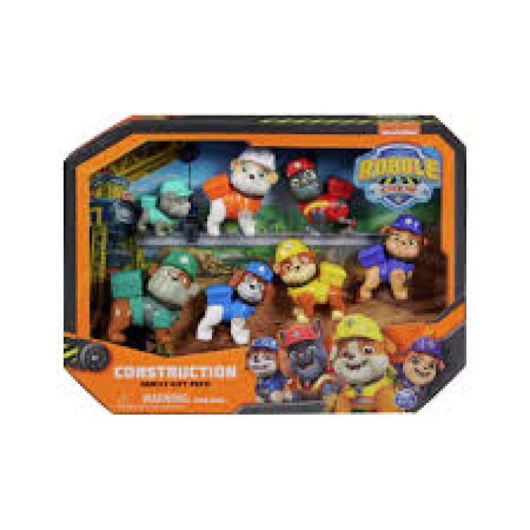 SPM Paw Patrol Rubble and Crew Construction Family gift pack