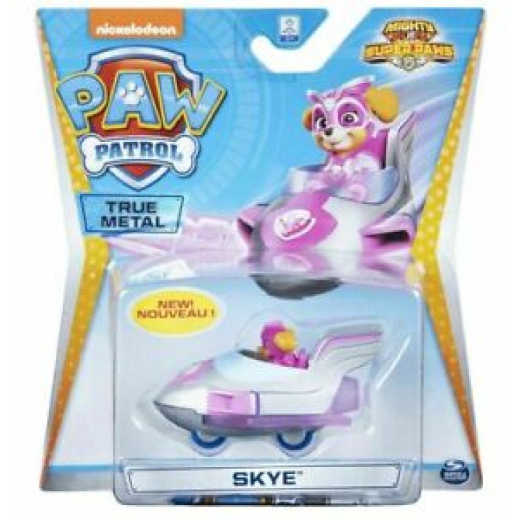 SPM Paw Patrol True Metal Diecast Vehicles Assorted - One Supplied