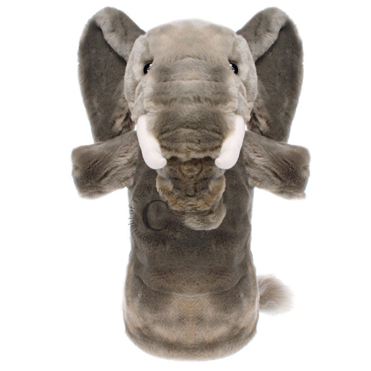 The Puppet Company Long Sleeved Glove Puppet - Elephant PC006012