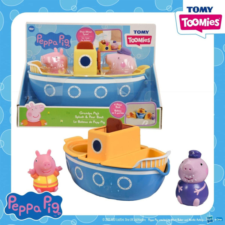 Peppa Pig Grandpa Pig's Splash & Pour Boat