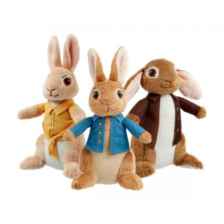 Peter rabbit , Benjamin and Mopsy Assortment Plush PO1681