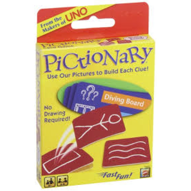 Mattel Pictionary Card Game