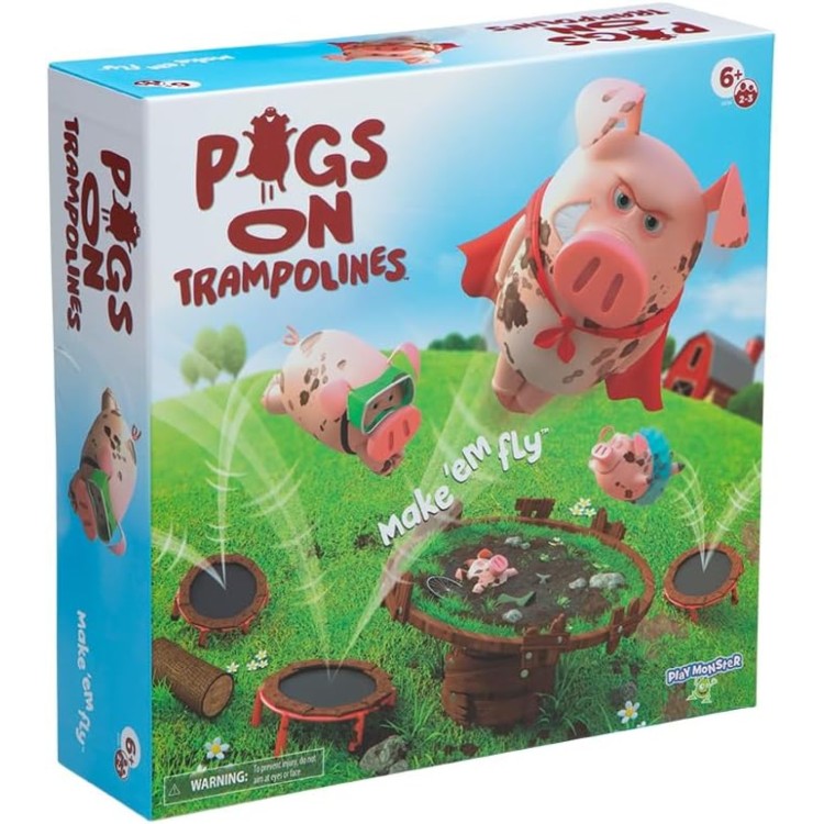 Pigs on Trampolines Game