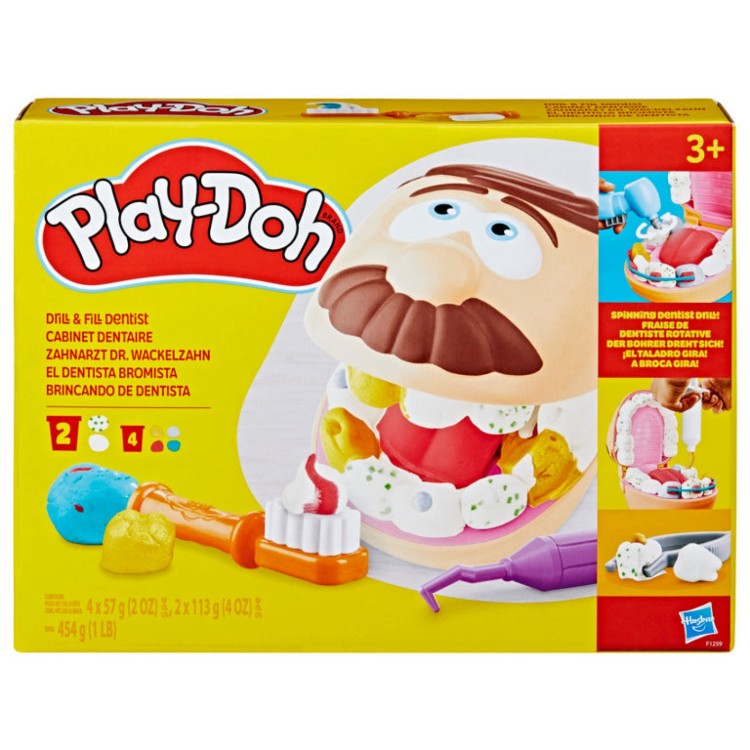 Hasbro Play-Doh Drill 'n Fill Dentist Playset F1259