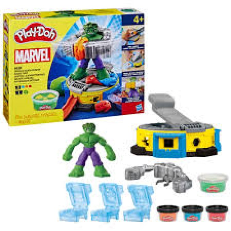 Hasbro Play Doh Marvel Hulk Smash & Squish Playset 