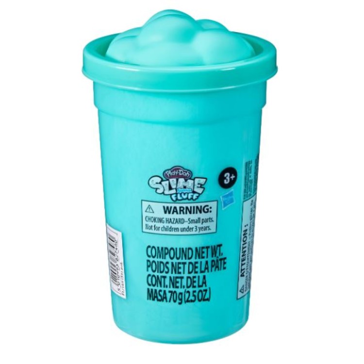 Play Doh Slime Feathery Fluff Mega Can - Blue F1531