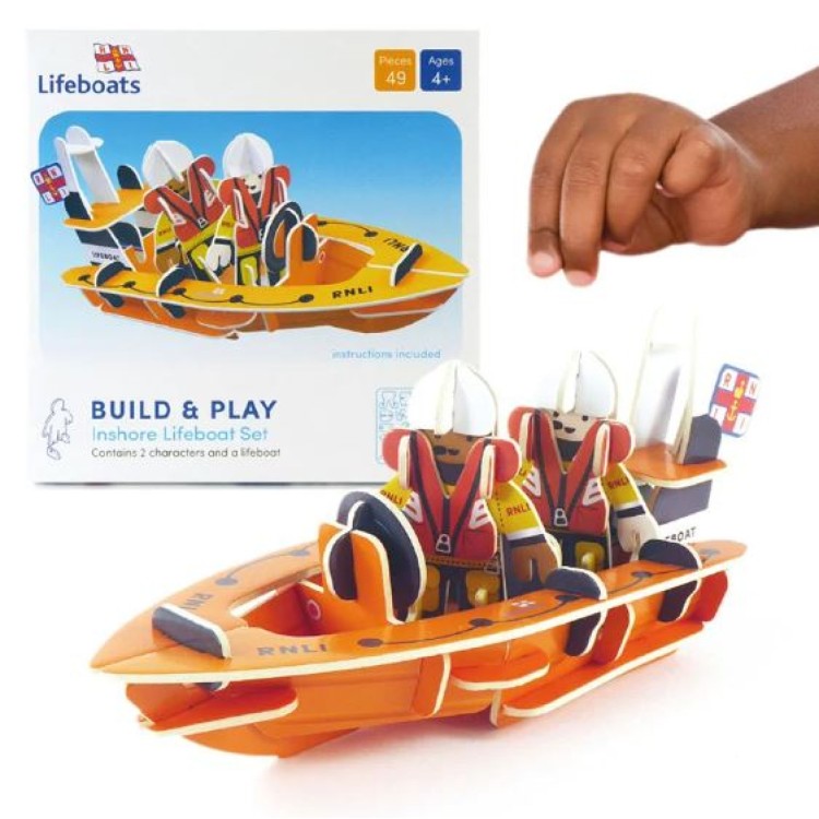 Play Press 3D Building Playset - Inshore Lifeboat 
