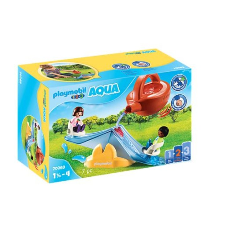 Playmobil 123 70269 Aqua Water Seesaw With Watering Can
