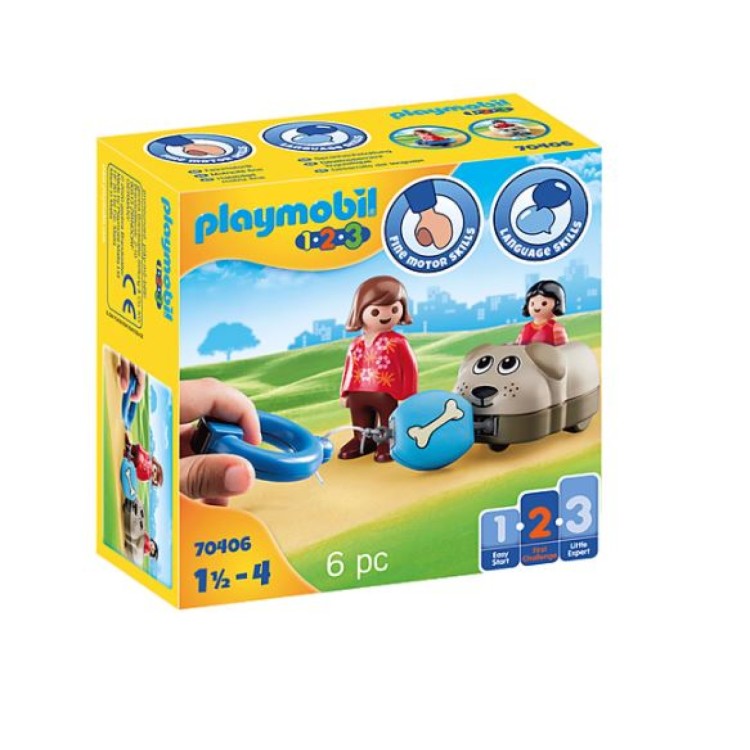 Playmobil 123 70406 Dog Train Car 