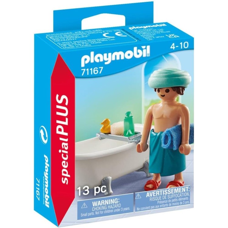 Playmobil 71167 Special Plus Man With Bathtub