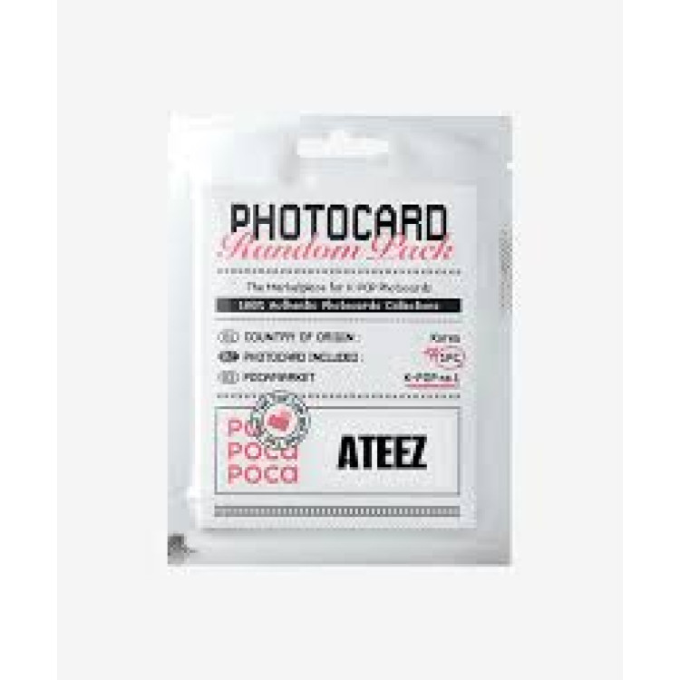 DKB Poca Market K-Pop Photocard ATEEZ Assorted 1Pc