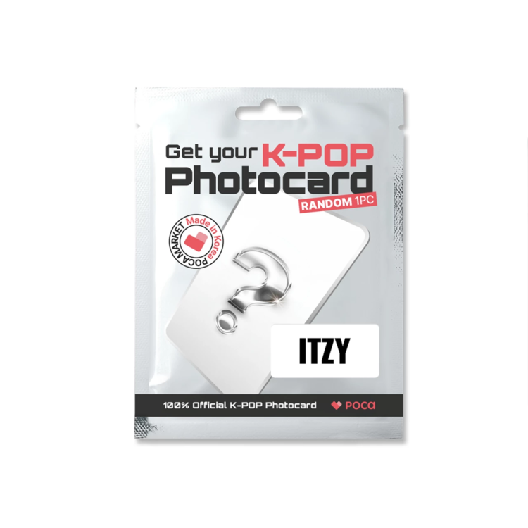 DKB Poca Market K-Pop Photocard ITZY Assorted 1Pc