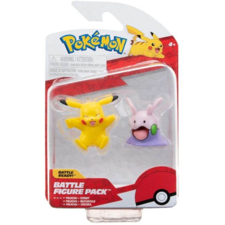 JZW Pokemon Battle Figure - Pikachu + Goomy