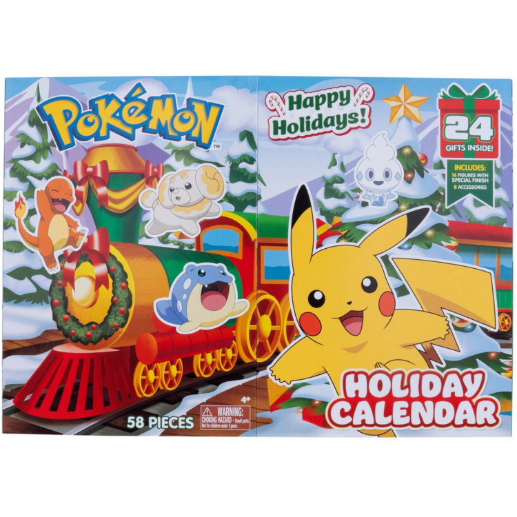 JZW Pokemon Battle Figure 2024 Christmas Advent Calendar