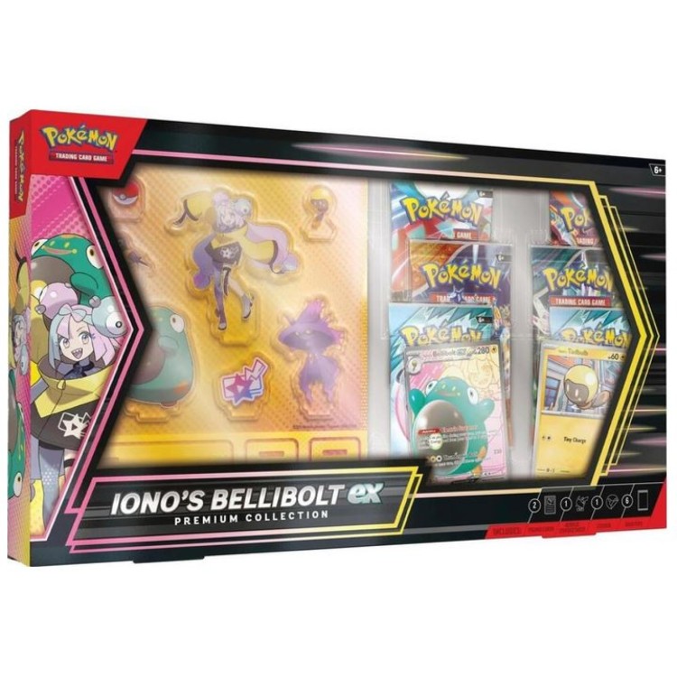 ASM Pokemon TCG iono's bellibolt box ex premium collection