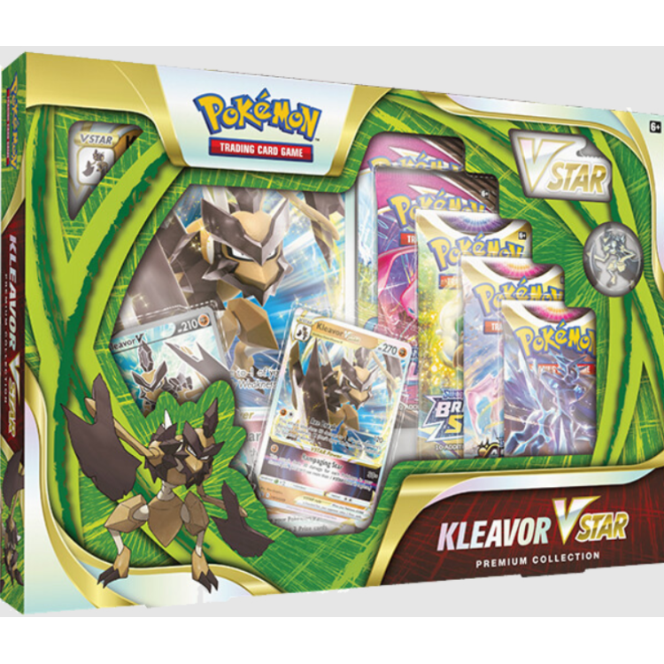 ASM Pokemon TCG Kleavor V Star Premium Collection Box