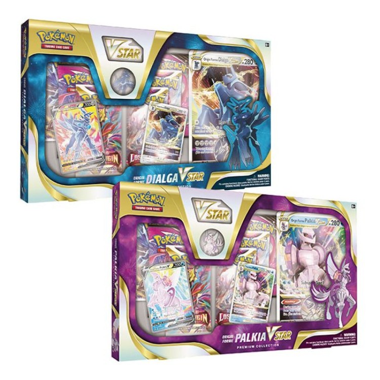 Pokemon Origin Forme Dialga/ Palkia V Star Premium Collection Assortment