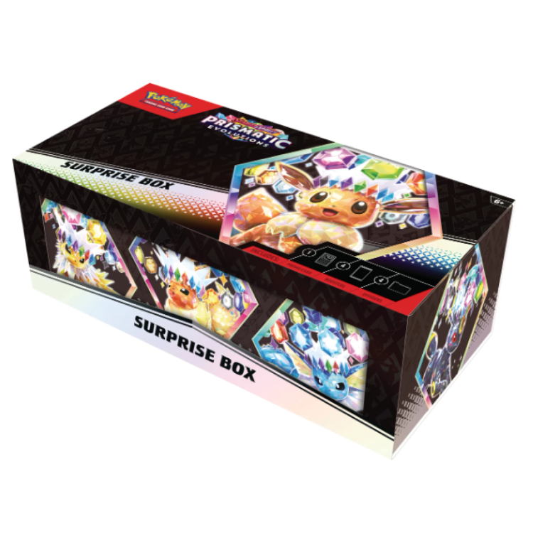 Pokemon TCG Prismatic Evolutions Surprise Box 10096