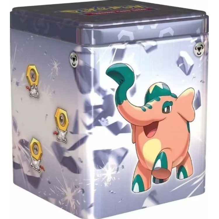 ASM Pokemon TCG Stacking Tins March 2024 2x Obsidian Flames, 1x Scarlet & Violet Base