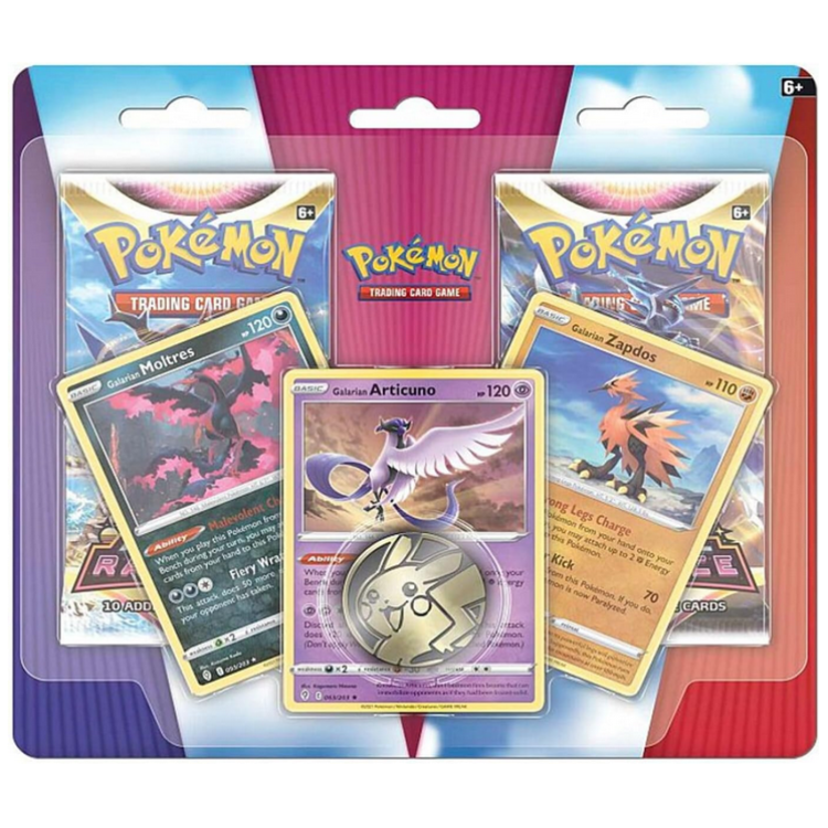 Pokemon TCG Tournament Folios 3-Pack - Zapdos, Moltres and Articuno (Series 3)