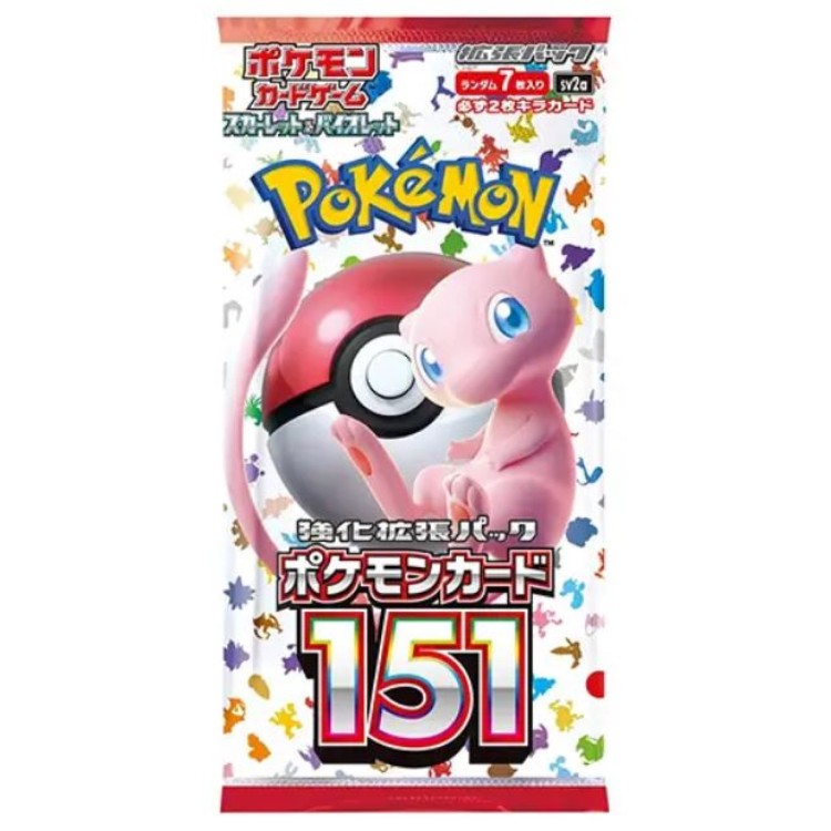 Pokemon 151 TCG Japanese 151 Booster Pack