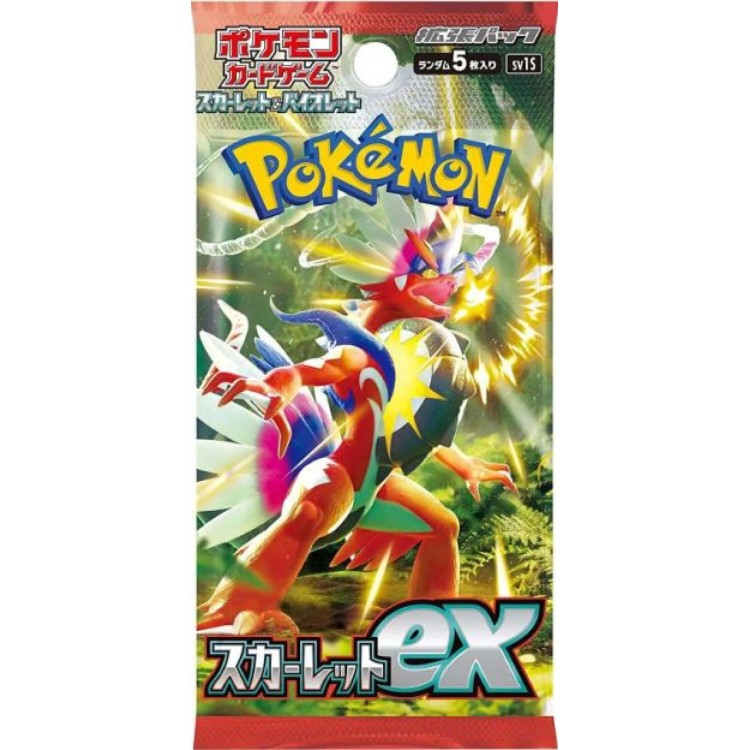 Pokemon TCG JAPANESE Scarlet EX Booster Pack