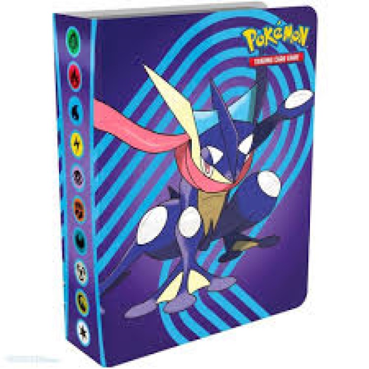 Pokemon TCG Mini Portfolio Stellar Crown Greninja Art