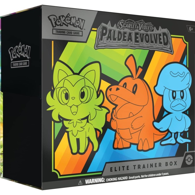Pokemon TCG Paldea Evolved Elite Trainer Box ETB