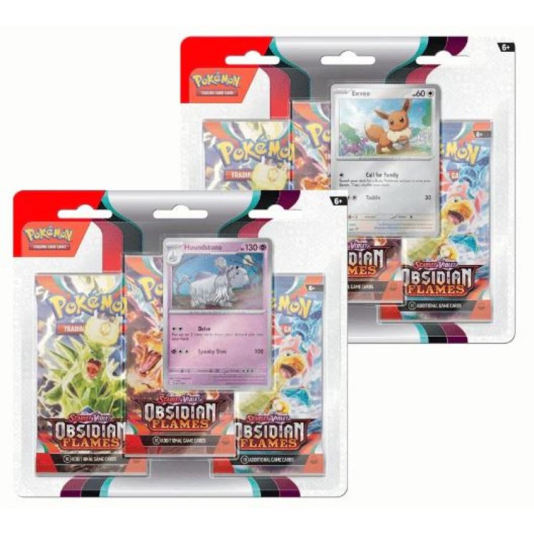ASM Pokemon TCG Triple Pack Obsidian Flames