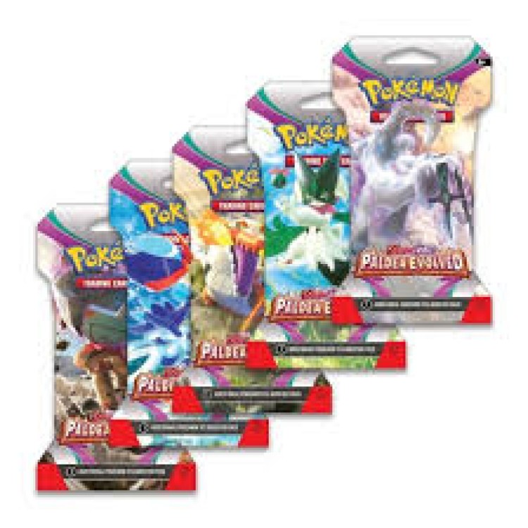 Pokemon TCG Paldea Evolved Sleeved Booster Pack