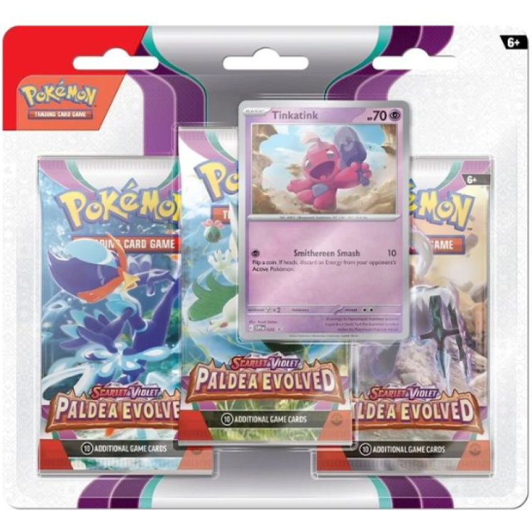 Pokemon TCG Scarlet & Violet Paldea Evolved Triple Blister Pack