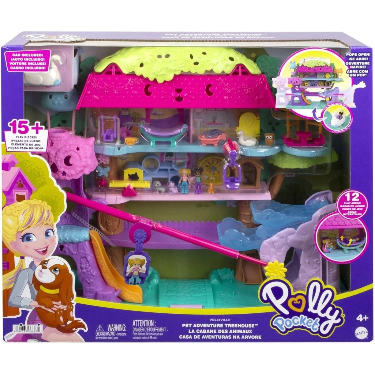 Mattel Polly Pocket Pet Adventure Treehouse Mattel HHJ05