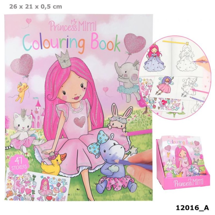 Depesche Princess Mimi Colouring Book 12016