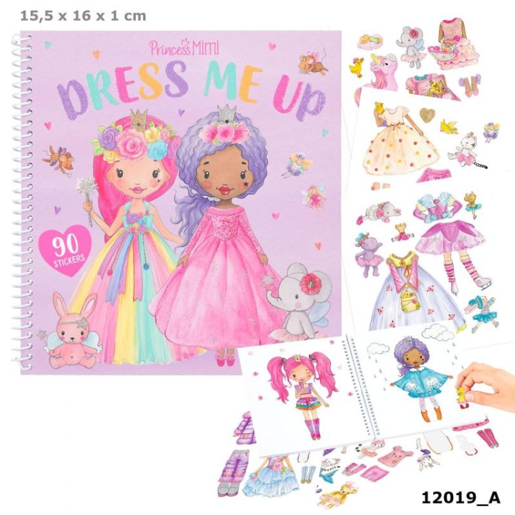 Princess Mimi Sticker Book Dress Me Up 12019