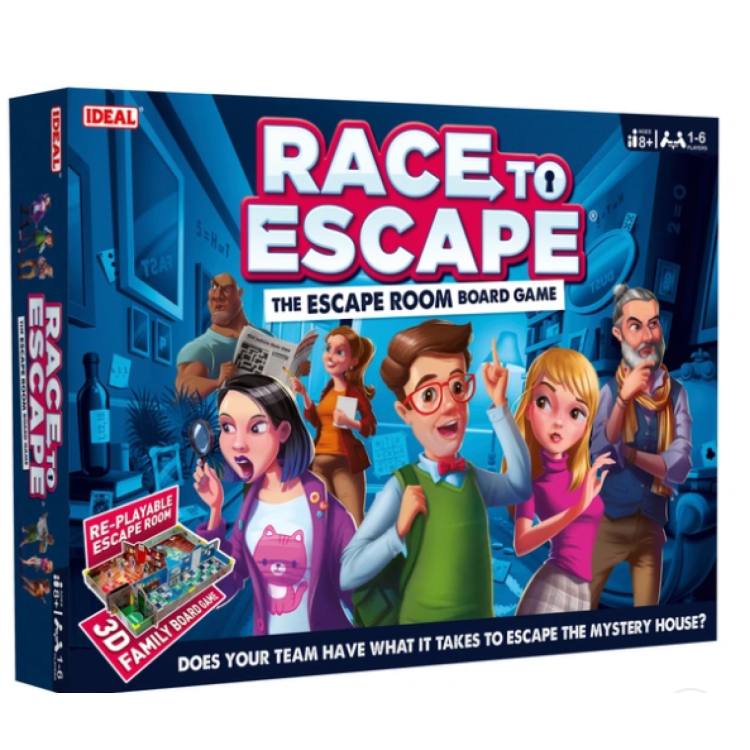 Race to Escape the escape room board game by Ideal