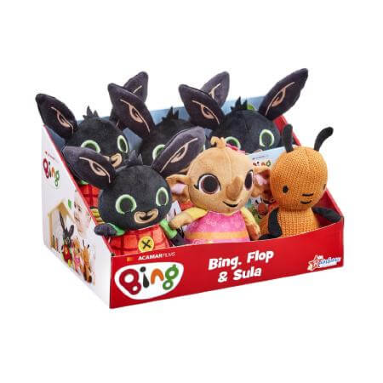 Rainbow Designs Bing Flop &Sula Cuddle Bean Soft Toys BG2407