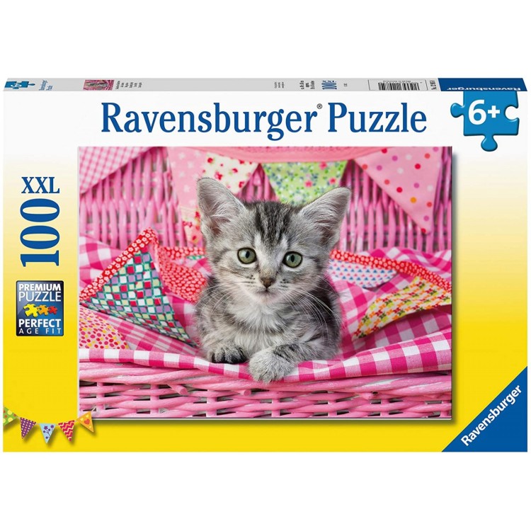 Ravensburger - Cute Kitty Puzzle 100XXL pcs 12985