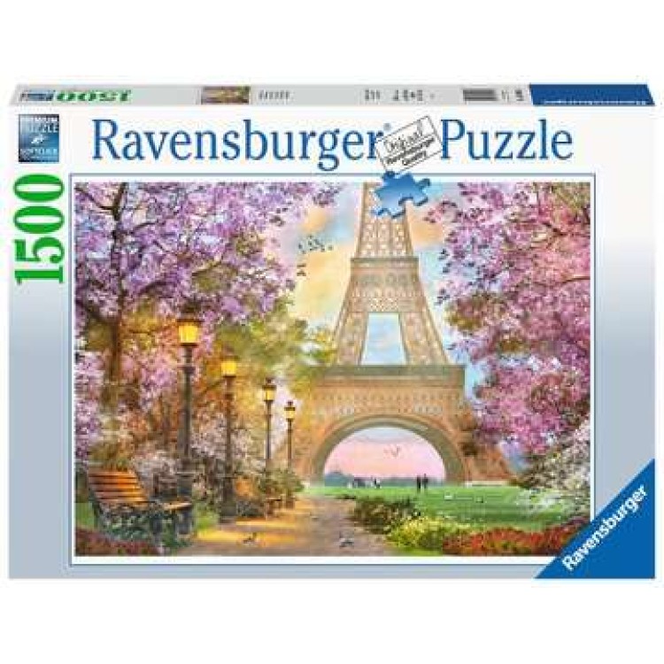 Ravensburger Paris Romance - Love in Paris 1500 Piece Puzzle 16000