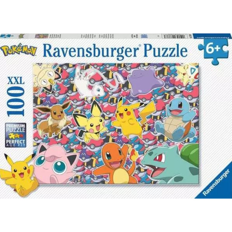Ravensburger 100 XXL Piece Puzzle Pokemon (No. 13 338 3)