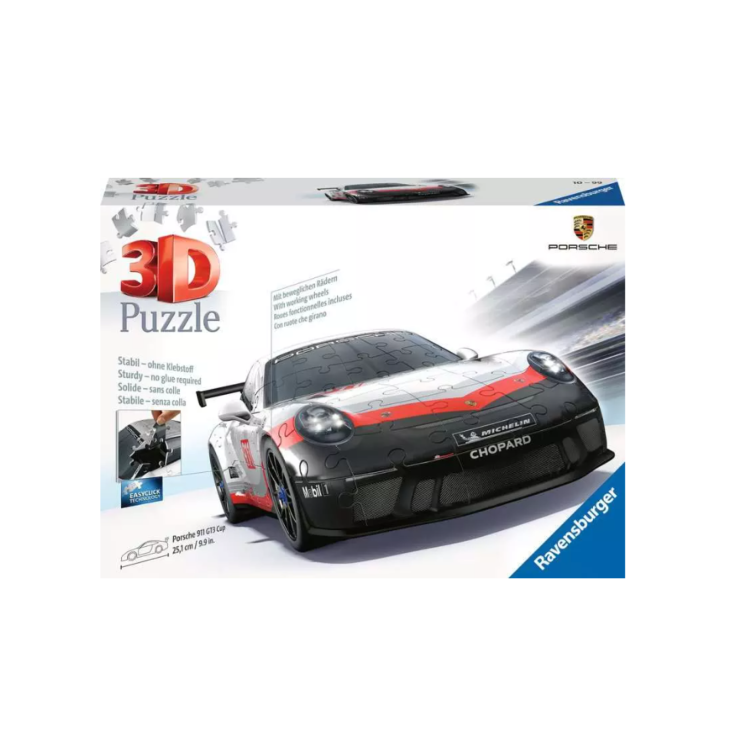 Ravensburger 3D Puzzle Porsche GT3 Cup 108pc 11147