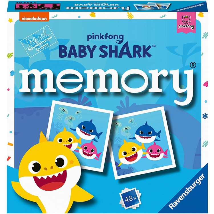 Ravensburger Baby Shark Mini Memory Game 