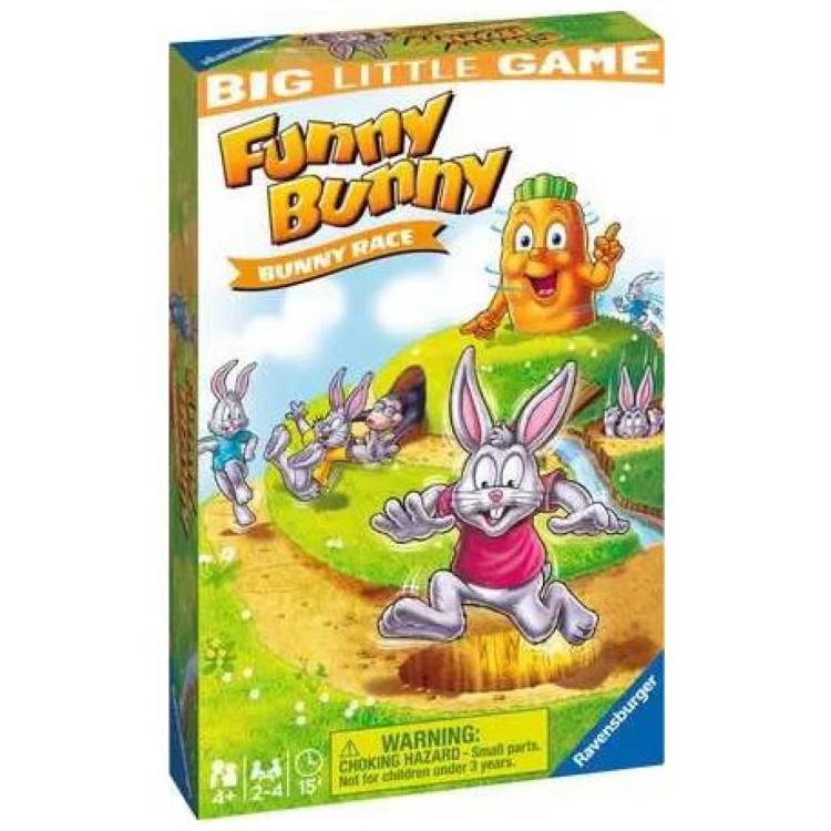 Ravensburger Big Little Game - Funny Bunny Bunny Race 20579